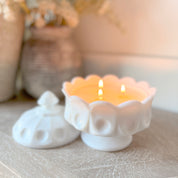 Cherry Thumbprint Lidded Candle
