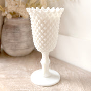 Diamond Hobnail Celery Candle