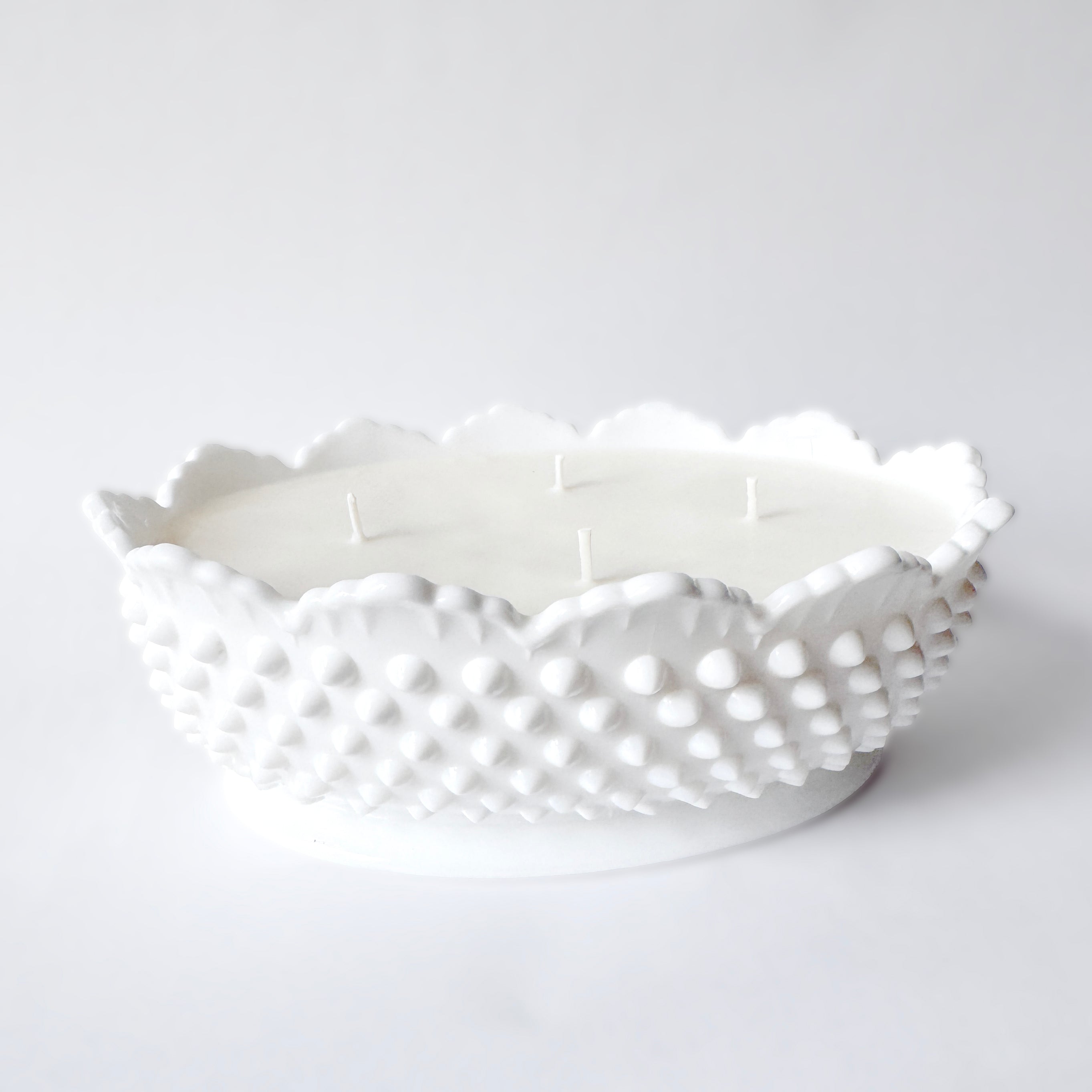 Hobnail Oval Luminary