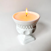 Kings Crown Pedestal Candle petite
